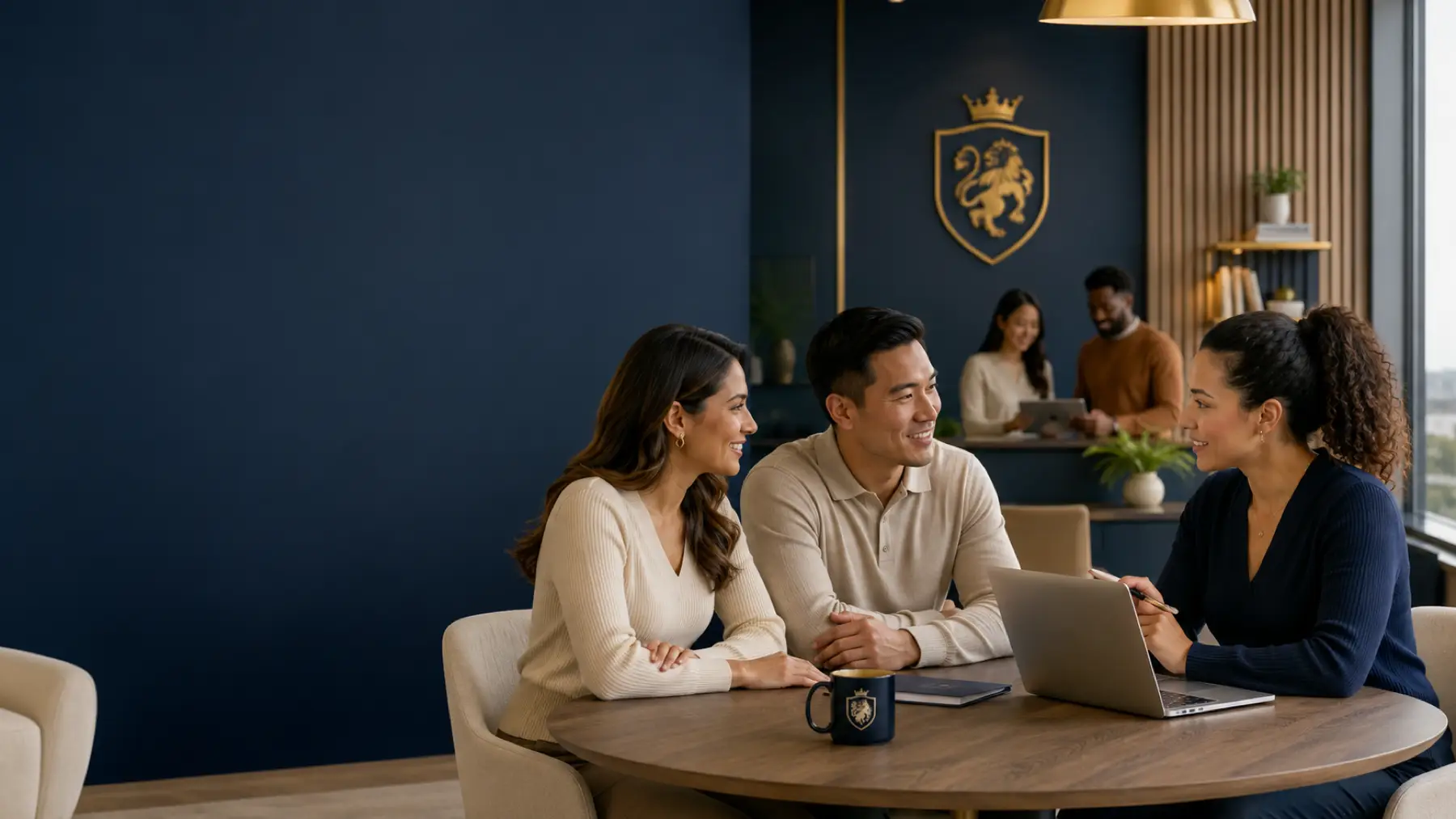 Noble Business Advisory tax consultation in a branded office